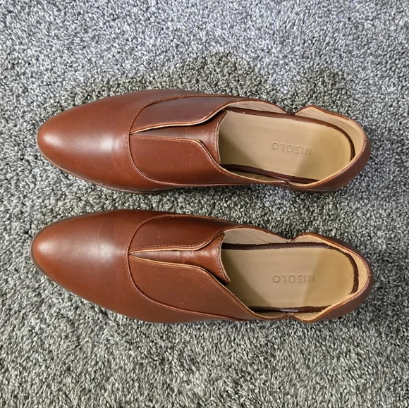 Nisolo Emma d'Orsay Oxford NEW size 7.5 - Picture 4 of 14